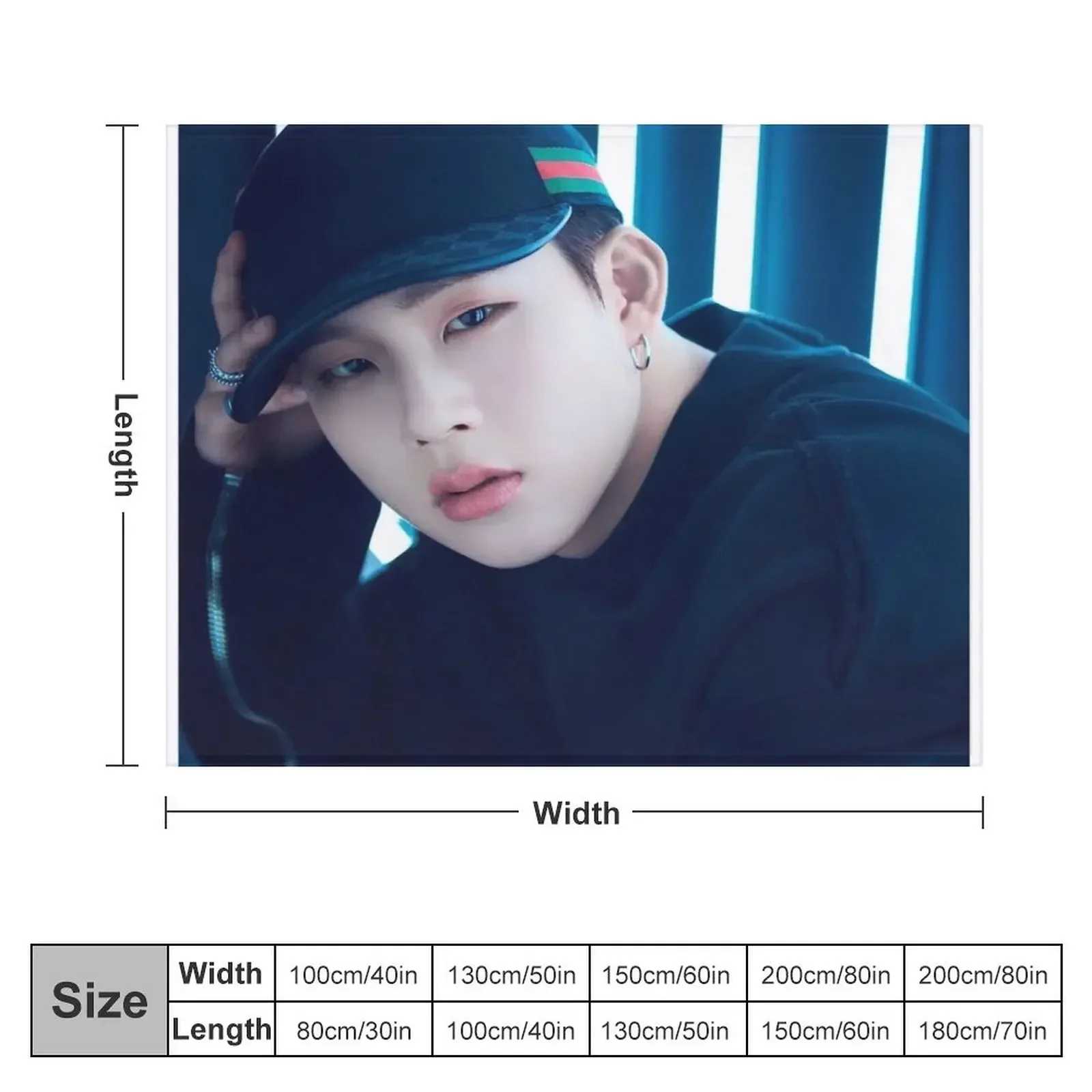 Jooheon Throw Blanket manga Sofas Blankets