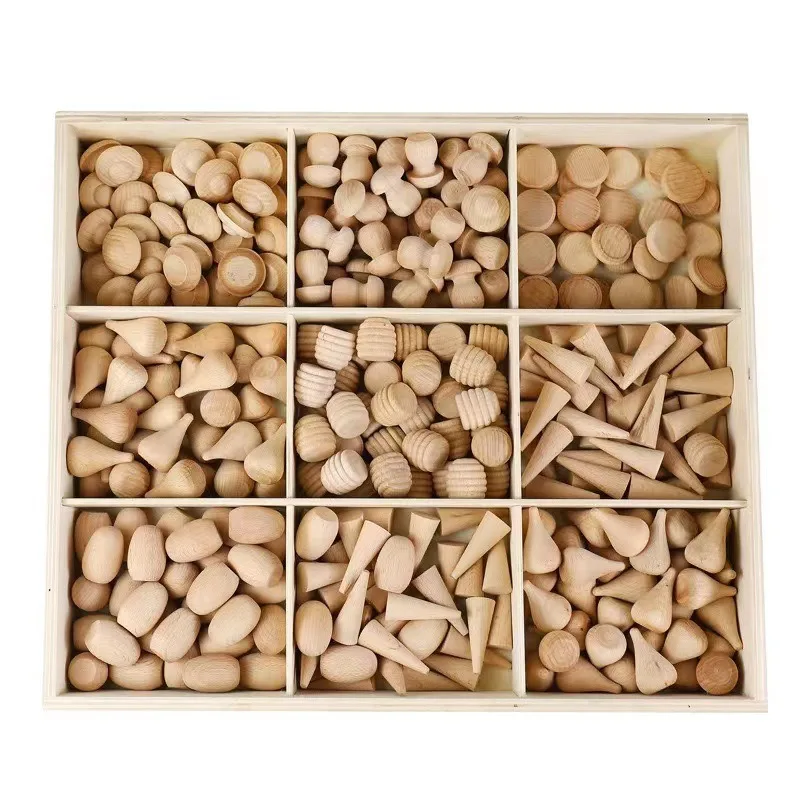 Bulk cute building block Waldorf children's educational kindergarten, build early education toys