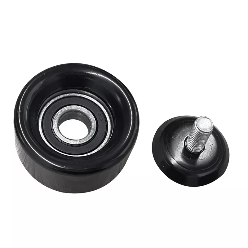 A96E-1Set Belt Tensioner & Idler Pulley V-Ribbed Belt Kit For Hyundai Kia 2.0 2.4 L4 06-15 25281-25000 25212-2G760 2528725110