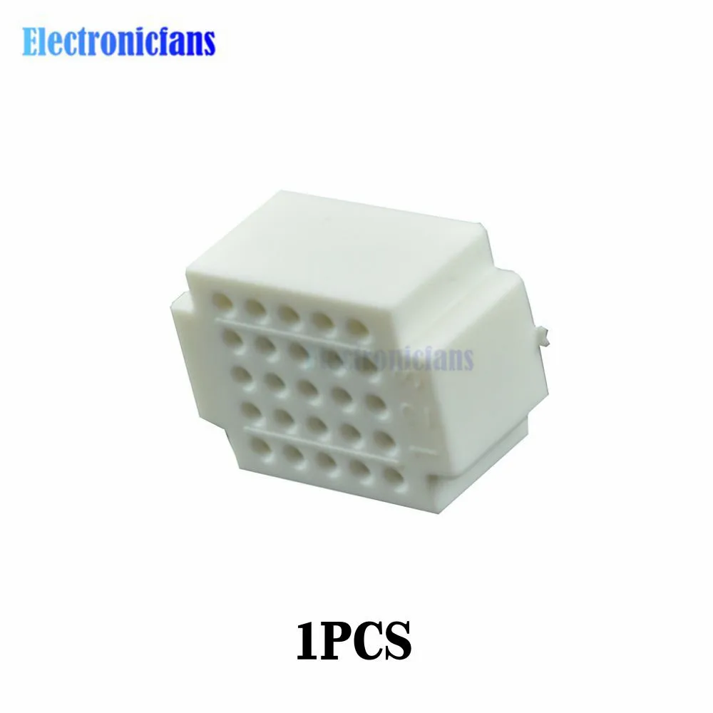 10PCS/1PCS Mini breadboard 25 holes