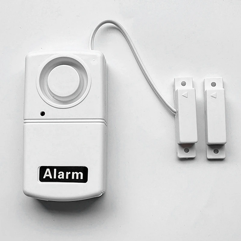 Burglar Alarm For Doors And Window 120Db High Decibel Salarm Sensor Battery Detector Door Magnetic System