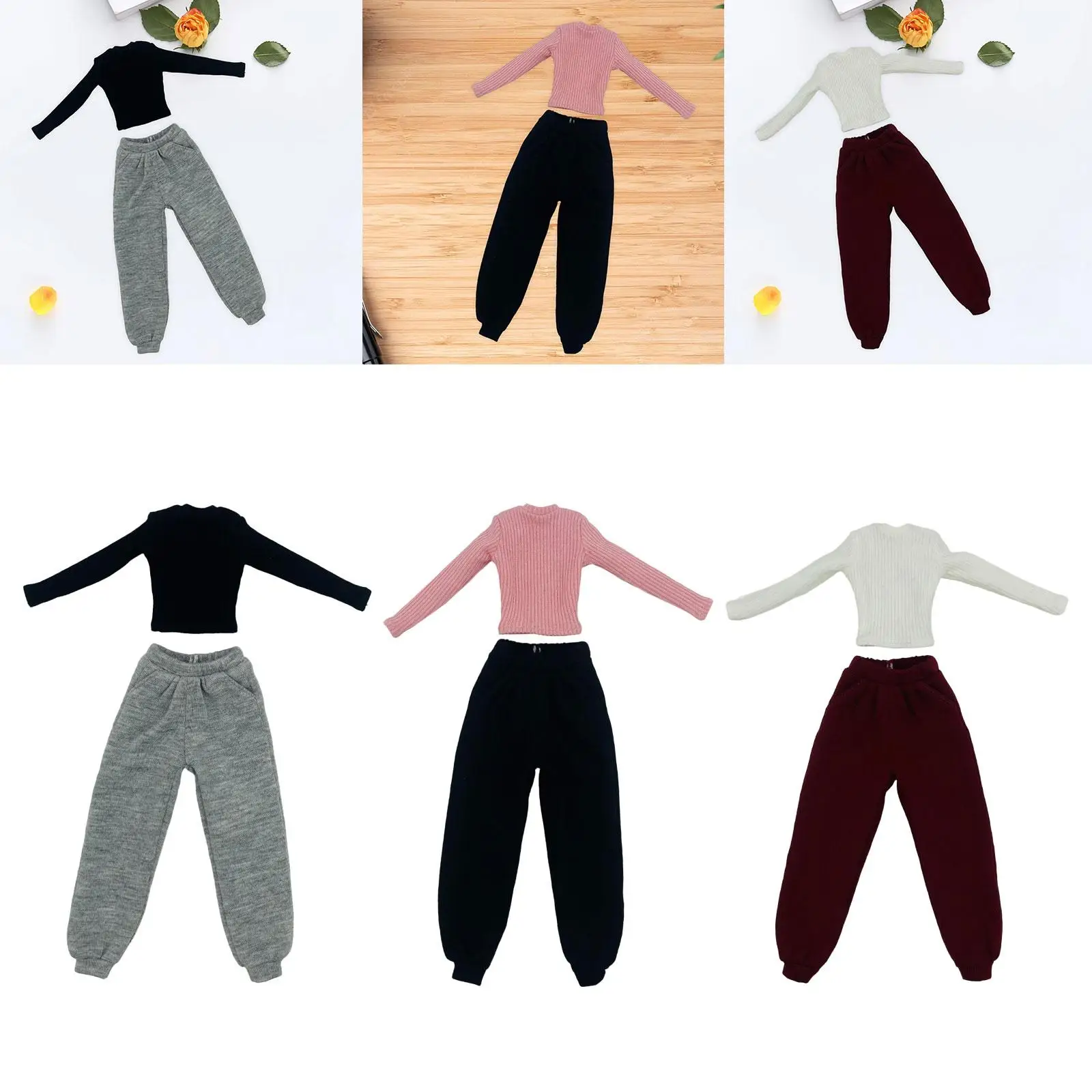 

1/6 Scale Female Doll Clothes Handmade for 12inch Action Figure Accessories
