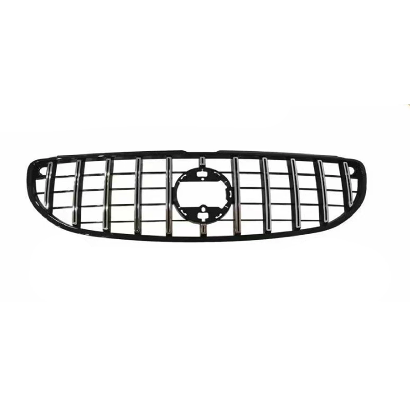 Car Front Kidney Racing Grill Mesh Upper Bumper Hood Grille For Mercedes Benz Fortwo W453 2 Door 2015-2019 GT Style