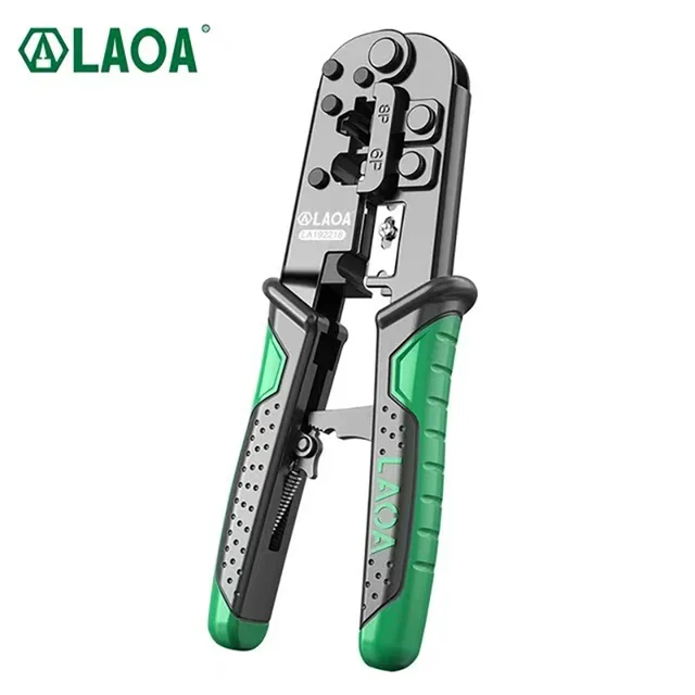 LAOA RJ45 narzędzie do zaciskania sieć Ethernet LAN zaciskarka do kabli szczypce do zdejmowania izolacji szczypce do 6P 8P szczypce do zaciskania głowicy kryształowej