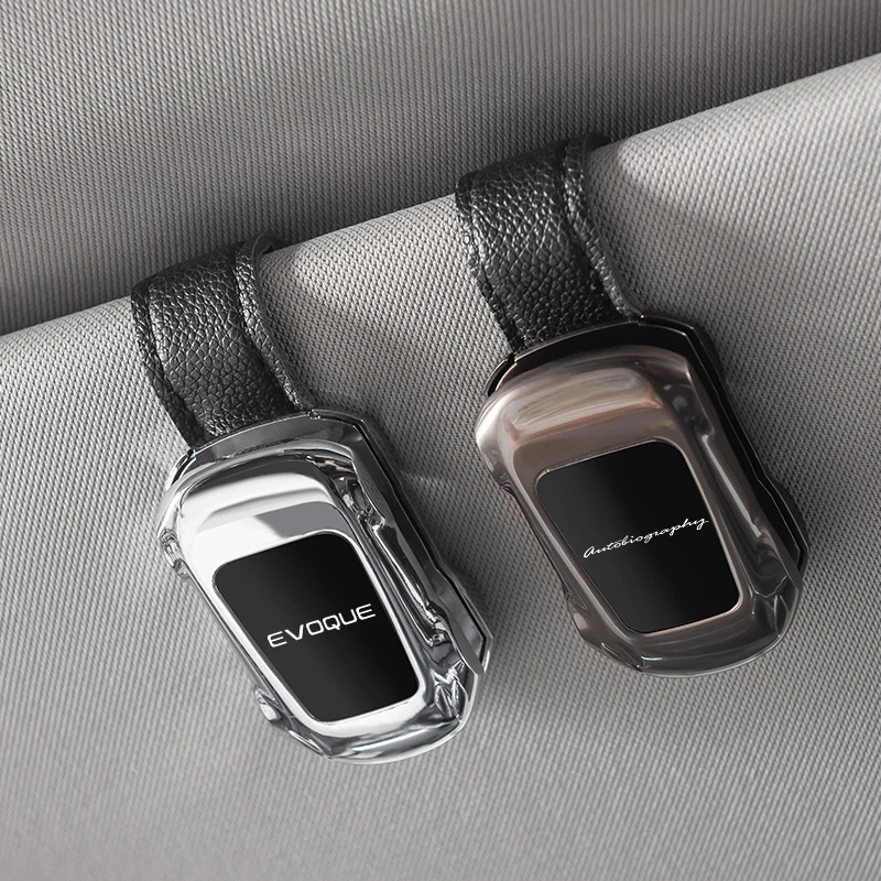 General Car Sunshade Eyeglass Box Auto Styling Sunglasses Glasses Clip For Land Rover Autogiography DISCOVERY EVOQUE SVR