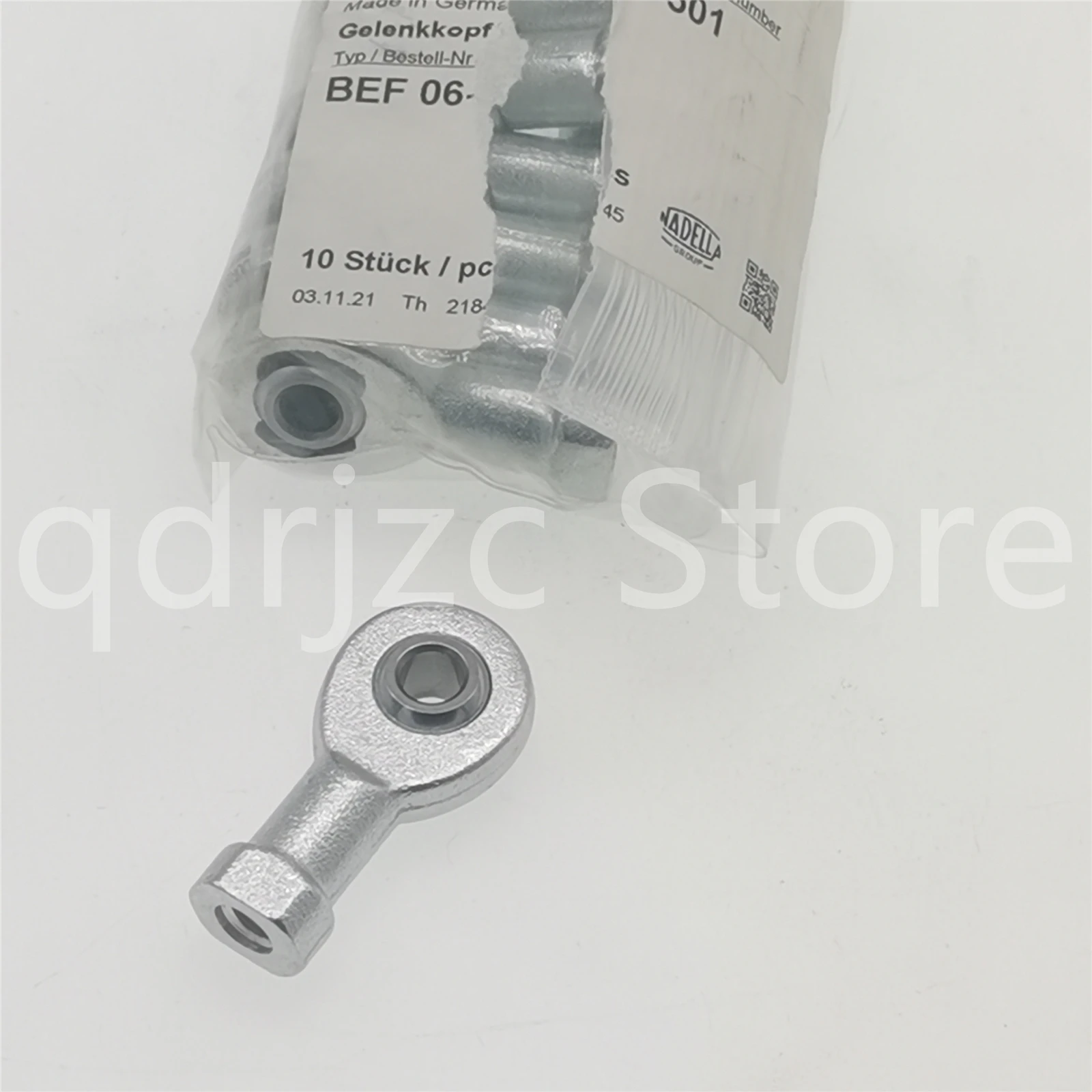 (1 pc) German  rod end joint bearing BEF06-20-501 right internal thread M6