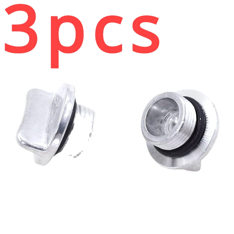 2pcs Motorcycle safety cover.for EN125 HJ125K Qianjiang GS125 GN125 oil cap, oil filler plug QJ125 JH70