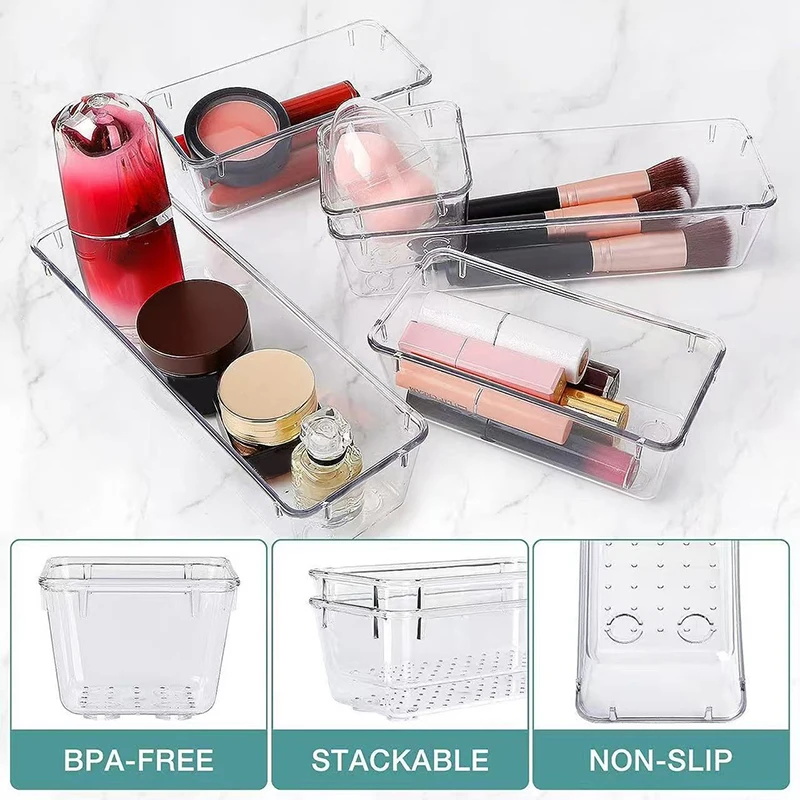 Desktop Combination Furniture Drawer Divider Cosmetic Box Storage With Drawers