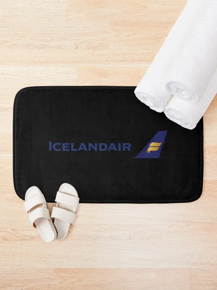 Icelandair Bath Mat Anti Slip Bath Stickers Absorbent Bathroom Bath Rugs For Bathroom Bathrooms Accessories Novelties Mat