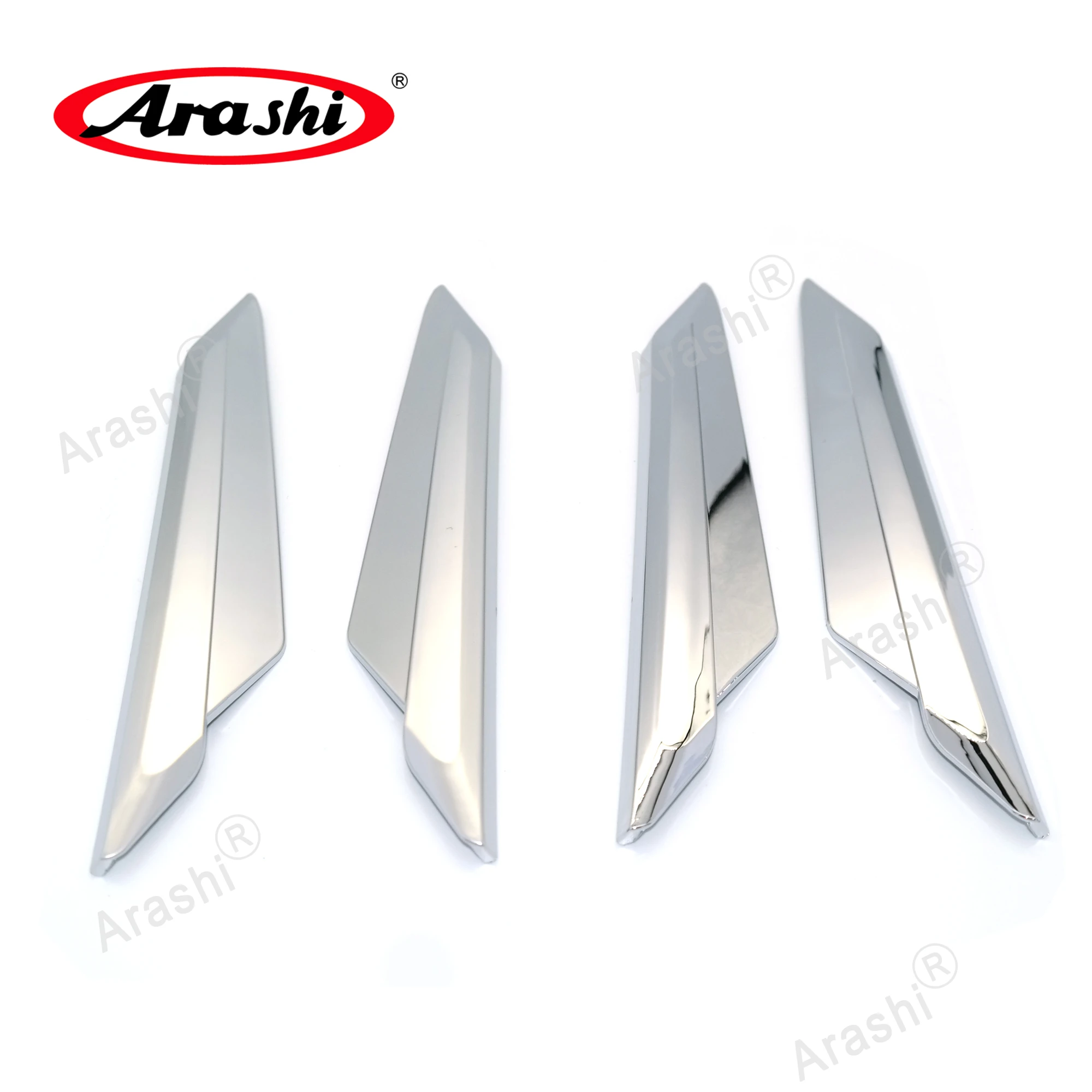 ARASHI Chrome Mirror Accents For HONDA Goldwing 2018 2019 2020 2021 2022 2023 GL 1800 Gold Wing Gen3 Gen 3 Frame Sticker Trim