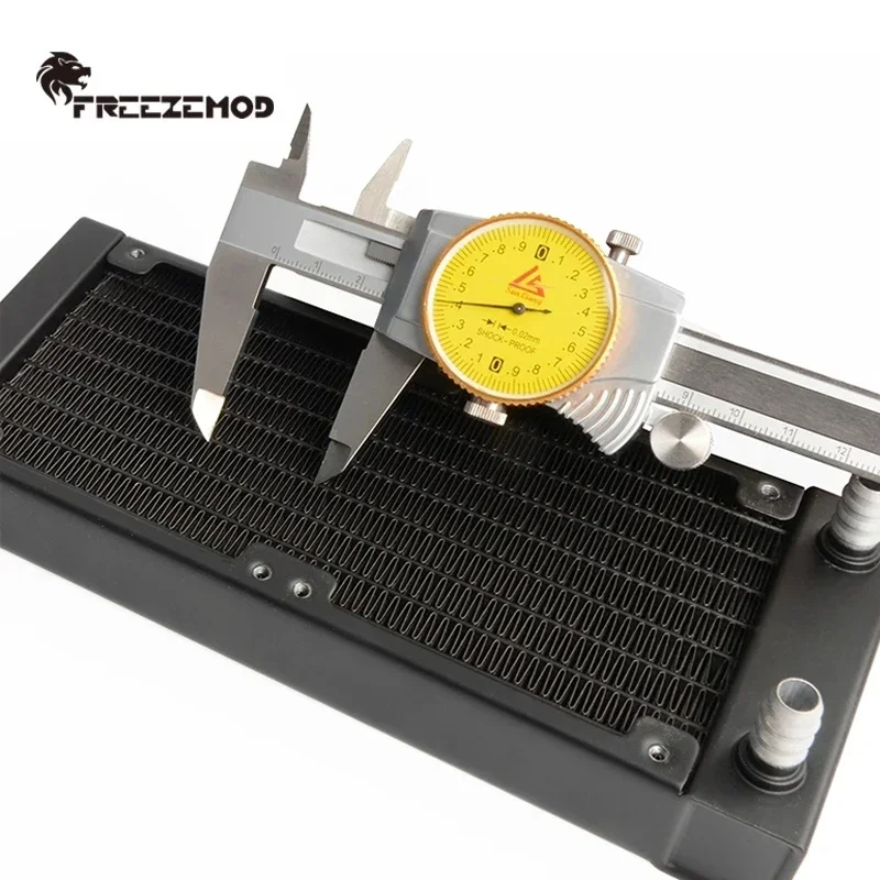 

SR-L160G14 Водяной охладитель, алюминиевый радиатор, радиатор 80/160, небольшой ряд жидкостного охладителя для медицинской печати лазера, вентилятор 80 мм