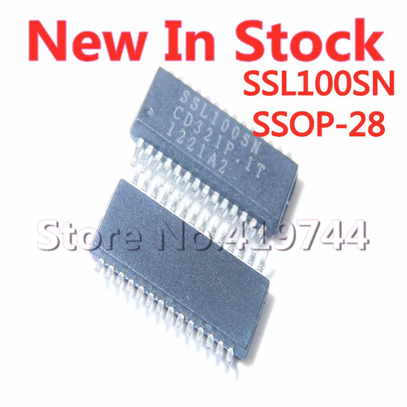 5PCS/LOT SSL100SN SSL100SN-A1-0-TR SSOP-28 SMD LCD power management chip In Stock NEW original IC