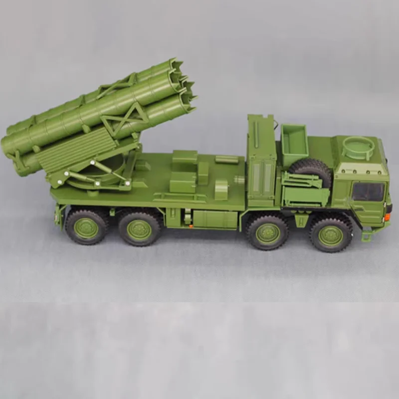 1:32 Scale Tactical Truck Missile Transport Launch Vehicle Alloy Finished Model Simulation Static Collectible Toy Gift Souvenir