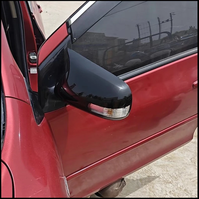 

For Toyota Corolla 2009~2013 Rearview Mirror Cover Cap Sticker Trim With Horn Car Style Vehicles Auto Accessories Parts