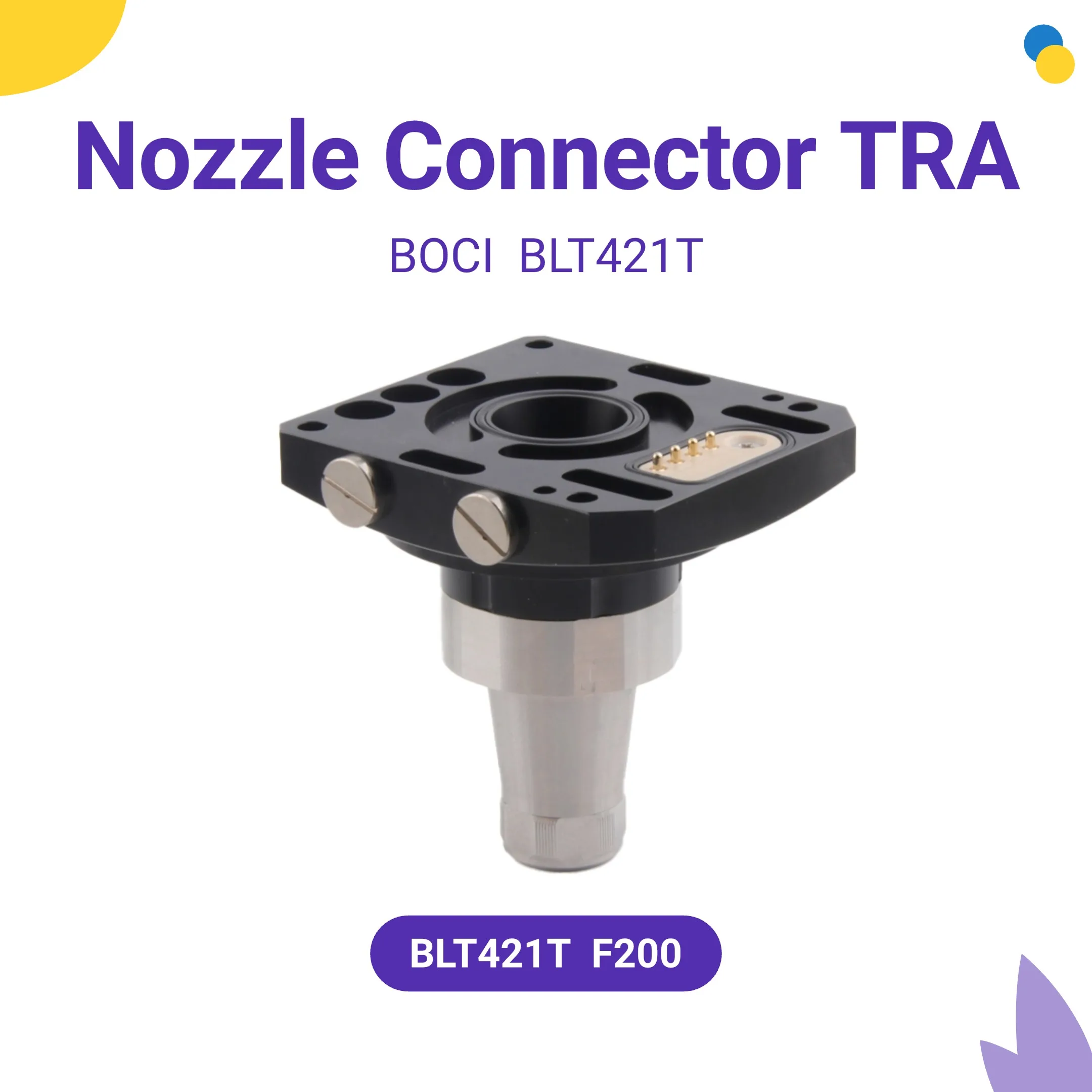 Разъем лазерного сопла BOCI BLT421T TRA F200 для волоконной лазерной машины BOCI BL461 FL200