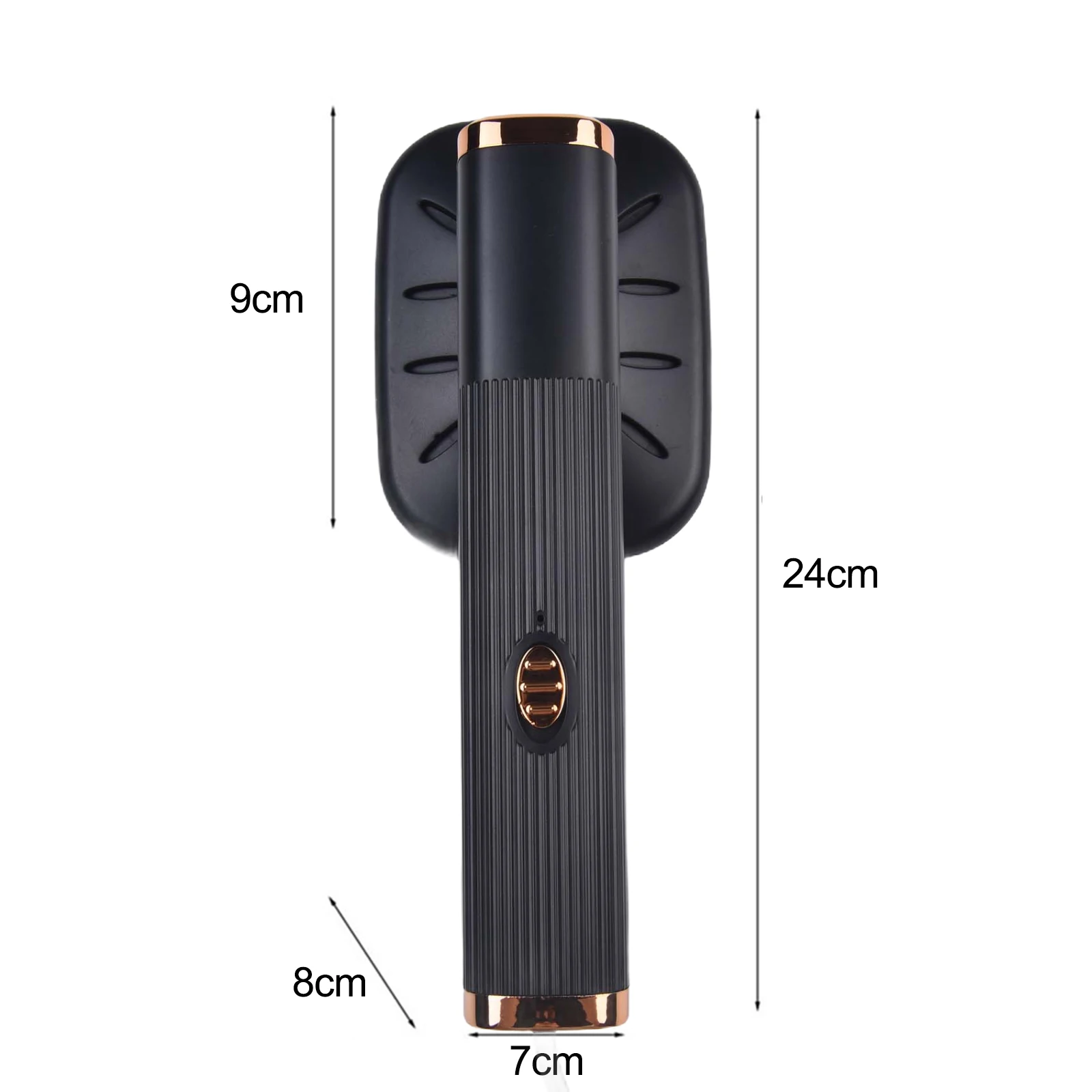 Travel-Friendly Handheld Iron with Fast-Heating Soleplate and Multi-Angle Handle Rotation for Flexible Ironing