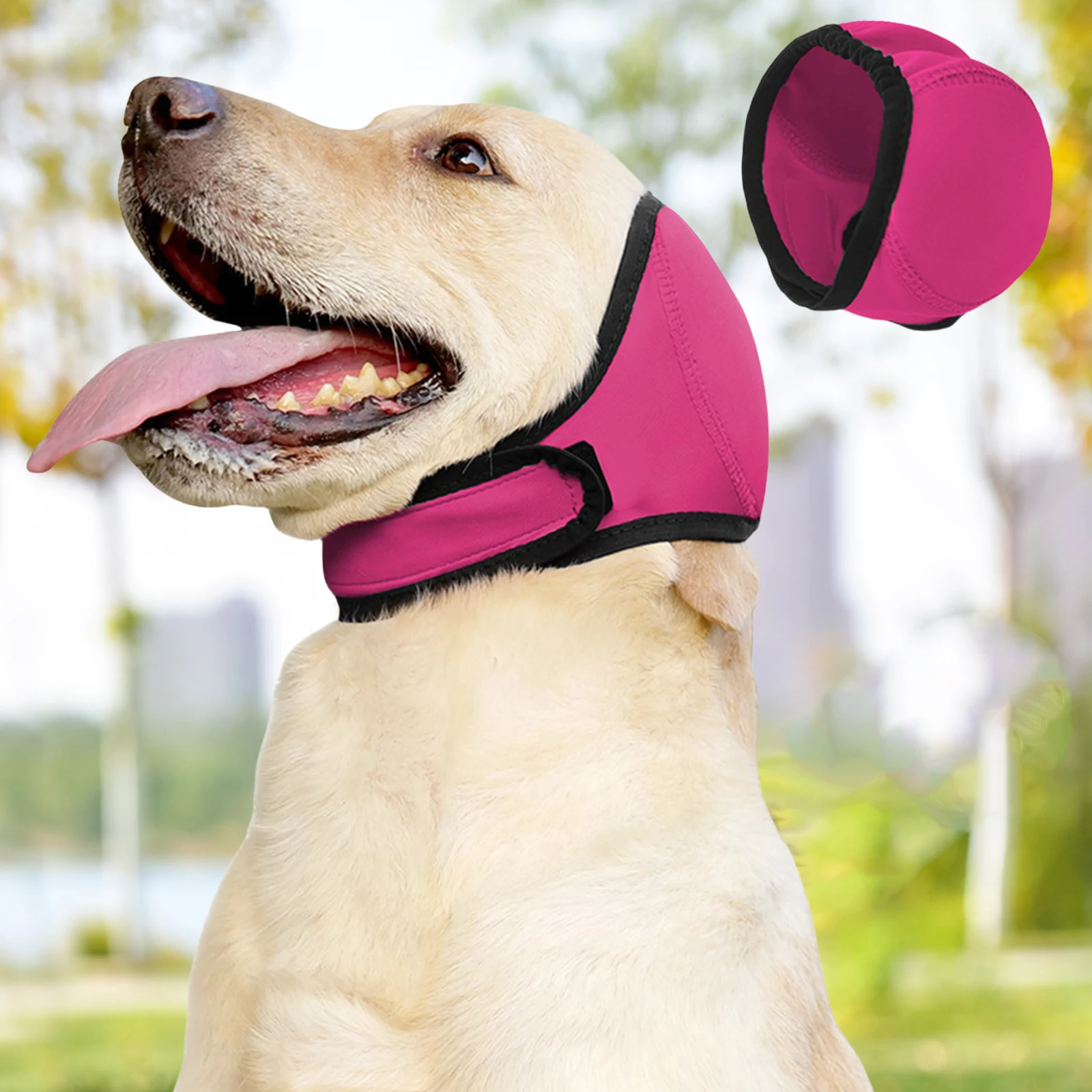 Dog Ear Covers Ear Protector for Bathing Drying Swim& Noise Protection