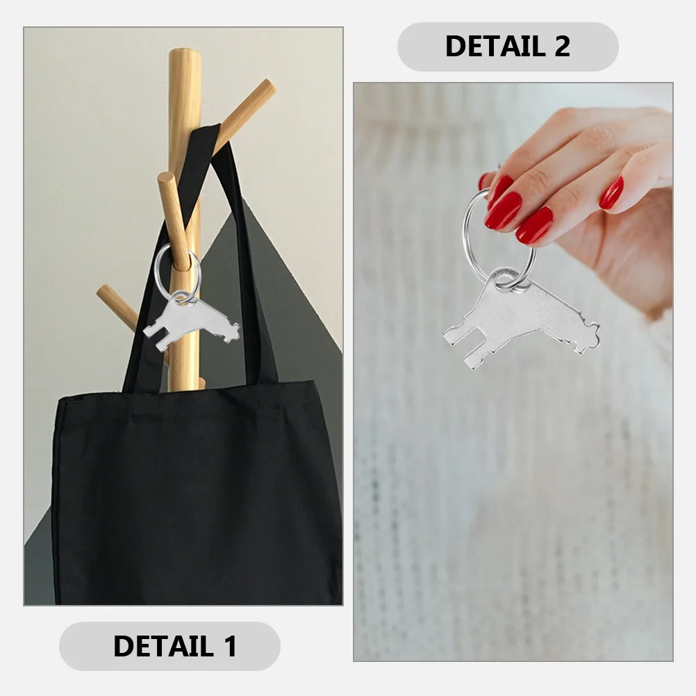 

1 Set Metal Paper Dispenser Keys Universal Replacement For Commercial Toilet Paper Towel Dispenser Durable Tissue Key Handicraft