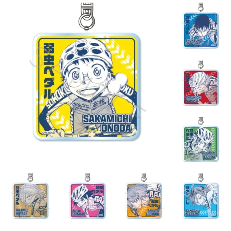 Yowamushi Pedal Anime Character Figure Acrylic Keychain Lightweight Bag Pendant Fashion Decor Collectible Present For Friends