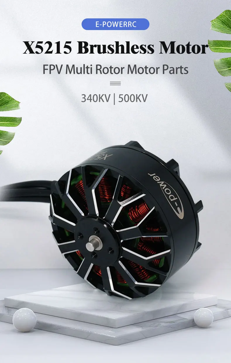 4 Stück E-POWERRC 4S-8S X4215 400KV 650KV X5215 250KV 340KV 420KV 500KV Bürstenloser Motor für 15-16 Zoll FPV Freestyle RC-Drohnen – Detail 11