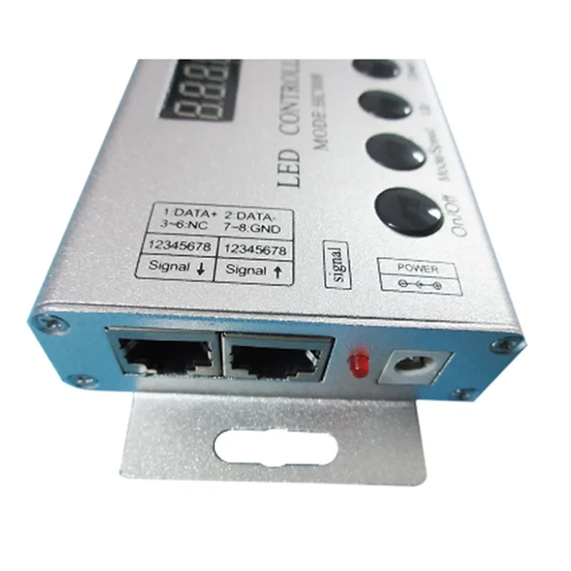 ABGI-3X HC008 Programmable LED Controller 133 Effect Mode RF Control 2048 LED Pixel For WS2811 WS2812 RGB LED Strip