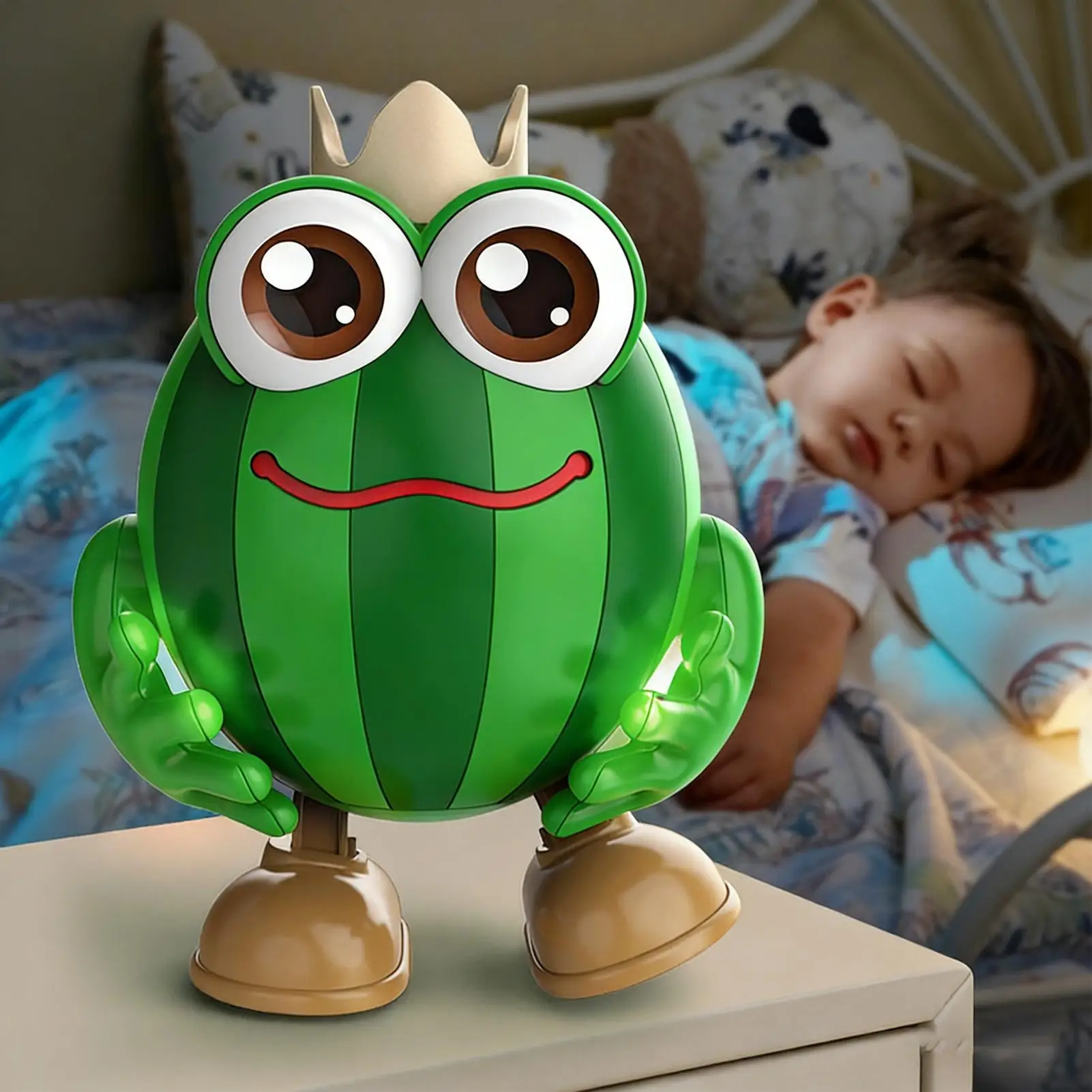 Kids Dancing Toys Fruit Educational Robot Interactive Toy With Lights And Sounds For Preschool Birthday Boys Girls Party Home