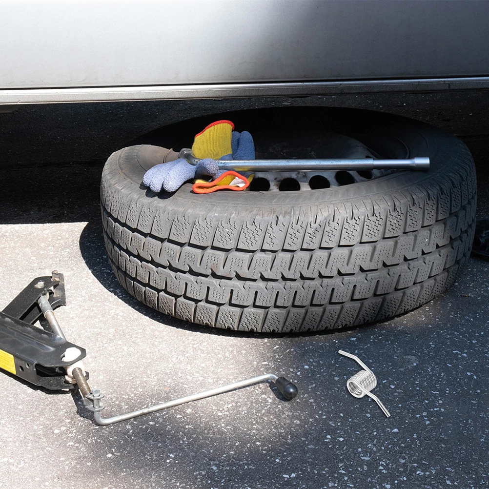 

6 pcs Horizontal Jack Spring Durable Sturdy Steel For 3 Ton Car Repair Tool Parts Useful Tension Spring Practical Accessory