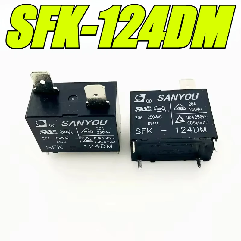（Brand New Original）50pcs/lot 100% original genuine relay:SFK-105DM 112DM 124DM 4pins Air conditioning water heater relay