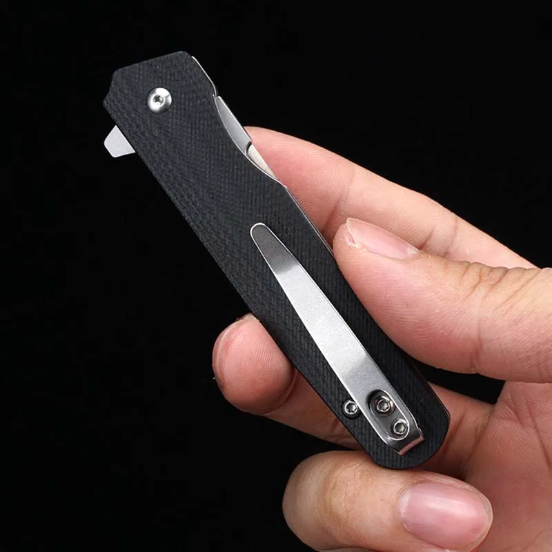 G10 Складной нож-скальпель Быстро открывающийся медицинский складной нож EDC Открытый распаковочный карманный нож с 10 лезвиями
