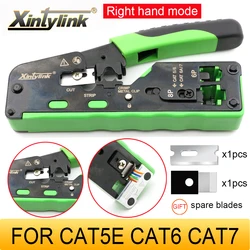 New type CAT5 CAT6 CAT6A CAT7 CAT8 Crimping Pliers multitool rj45 crimper network tool stripper cutter ethernet cable clamp lan