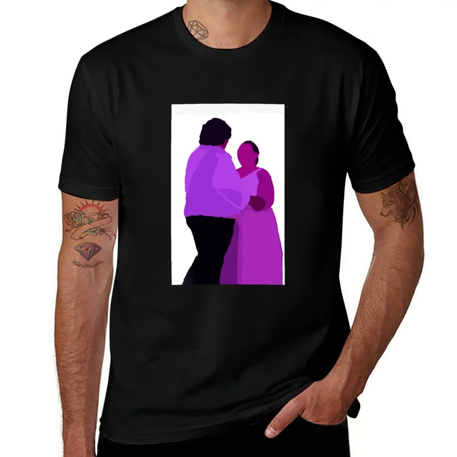 

Bride and Groom First dance in purple lighting T-Shirt Louboutins baggy shirts cute tops mens t shirts