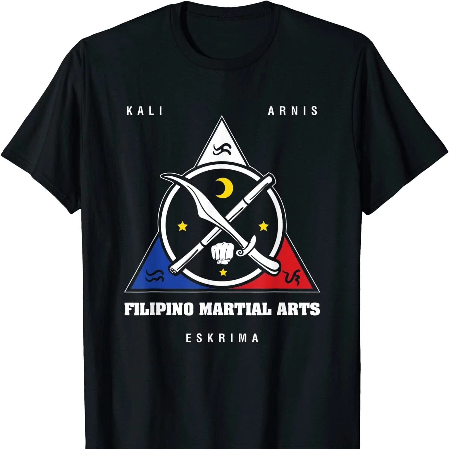 Kali arnis Eskrima raro filipino artes marciais cultura t camisa novo 100% algodão manga curta o-pescoço camiseta casual masculino topo