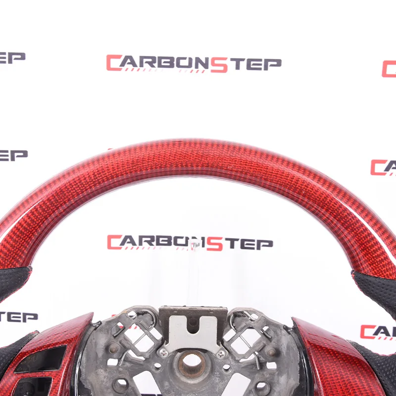 OEM Red Carbon Fiber Professional Design Car Steering Wheel for Nissan GTR R32 R33 R34 R35
