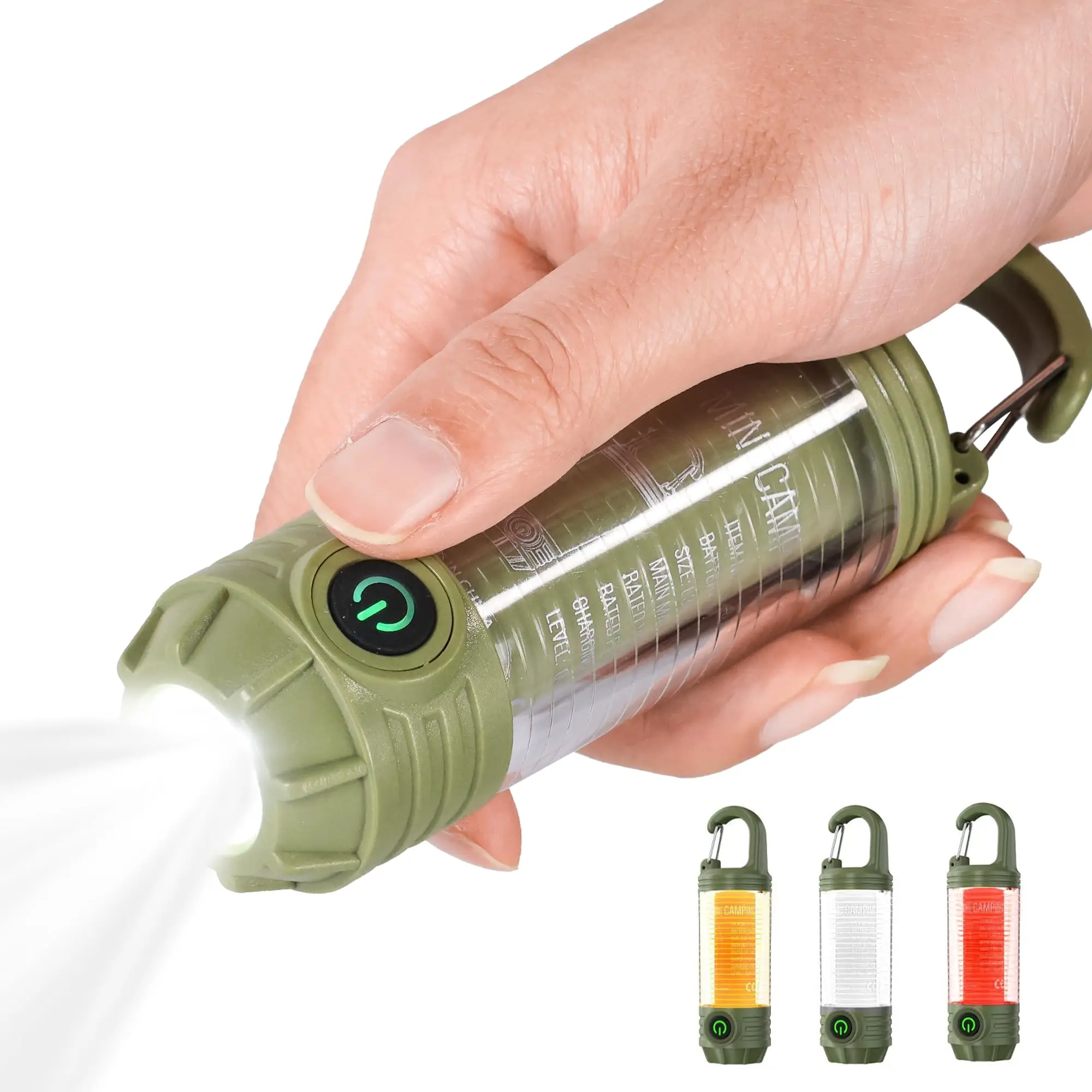 

Перезаряжаемый светодиодный фонарь для кемпинга, миниатюрный портативный светильник с крючком, 6 режимов освещения, ночник для палатки на открытом воздухе