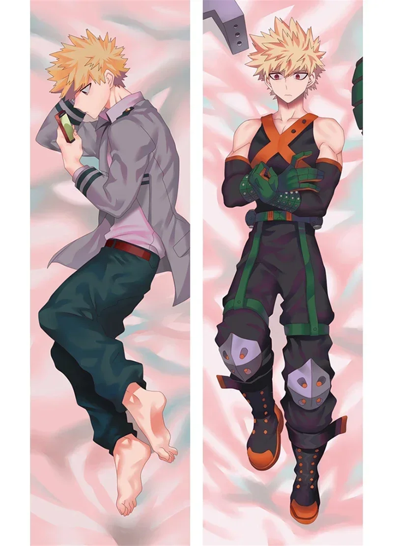 

My Hero Academia Bakugo Katsuki Cosplay Dakimakura Pillow Case Hugging Body Otaku Custom Made Gift
