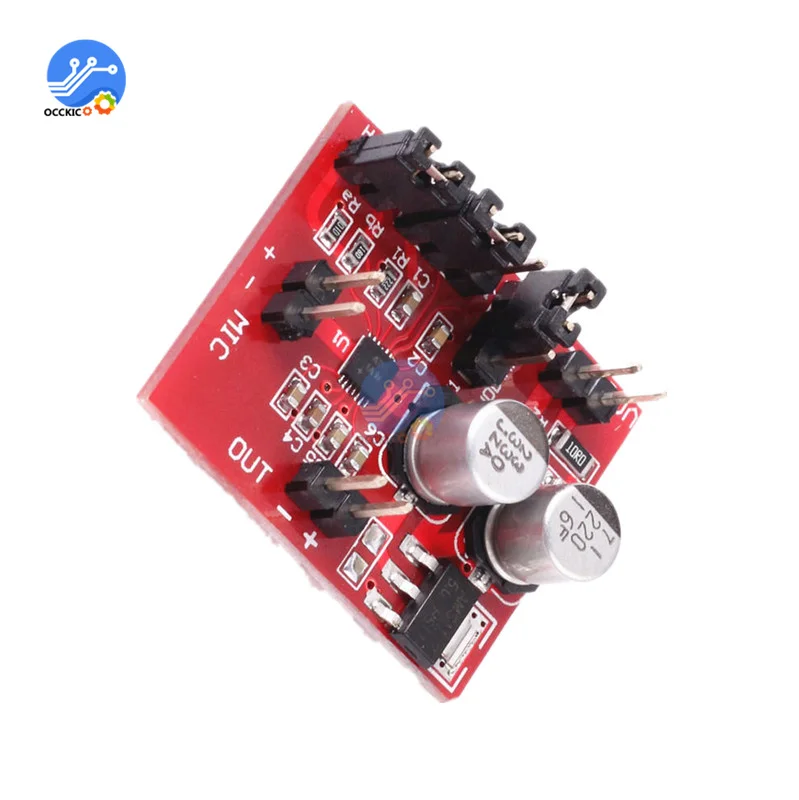 MAX9814 Electret Microphone Amplifier Board Module With AGC Function DC 3.6-12V