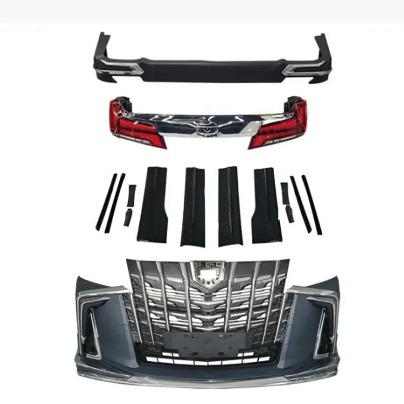 

Front car bumper Car Accessories Car Body Kits For Alphard G 2015 upgrade to 2018