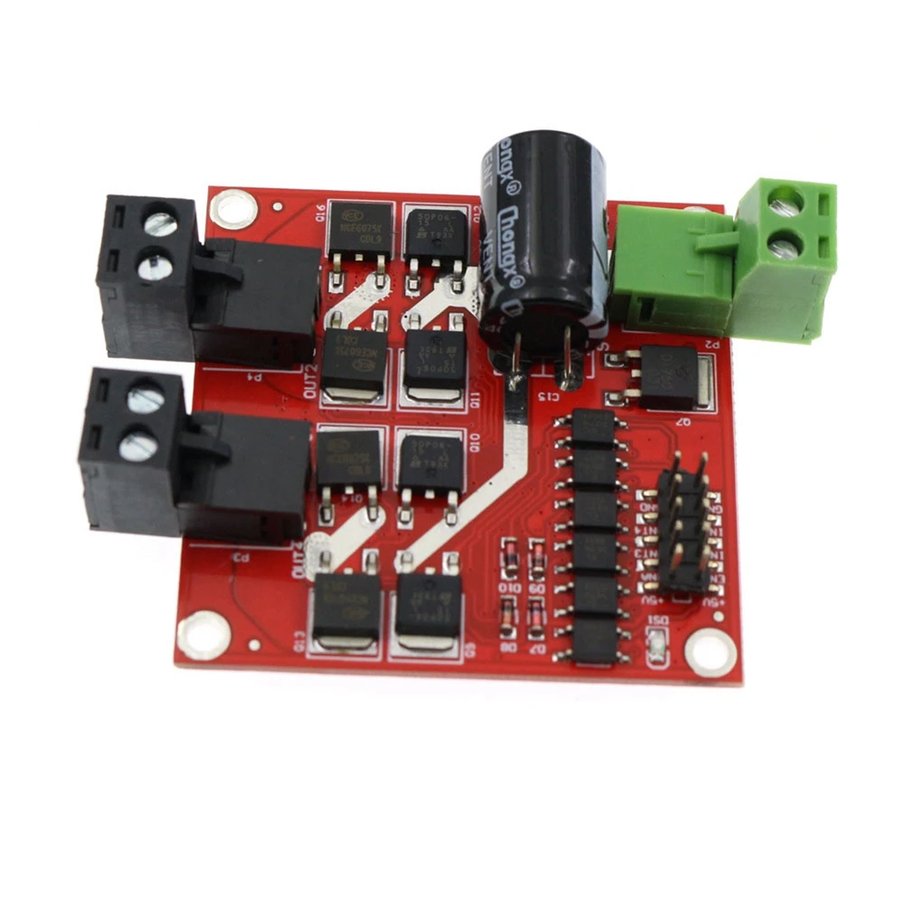 L298 Dual Channel Motor Driver DC 6.5 V-27 V 7A มอเตอร์ควบคุม,ไฟฟ้าโมดูลควบคุมมอเตอร์, มอเตอร์ควบคุมความเร็ว