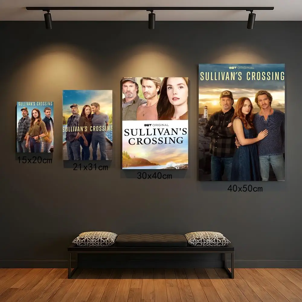 tv series S-Sullivans Crossing-G Poster Peel and Stick Wall Art for Cafe Office Bar and Home Decoration