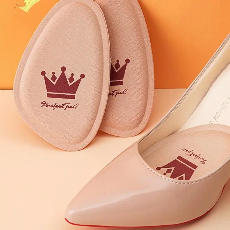 Soft Forefoot Insoles for High Heels Women Anti‑Slip Pain Relief Shoe Pads Cushion Inserts Breathable Foot Care Protector
