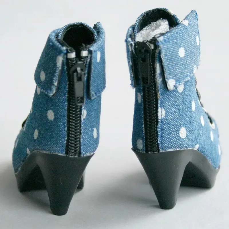 [Wamami] 48. #   Weiß/Schwarz für 1/3 SD AOD DZ BJD Dollfie Patent PU-Lederschuhe