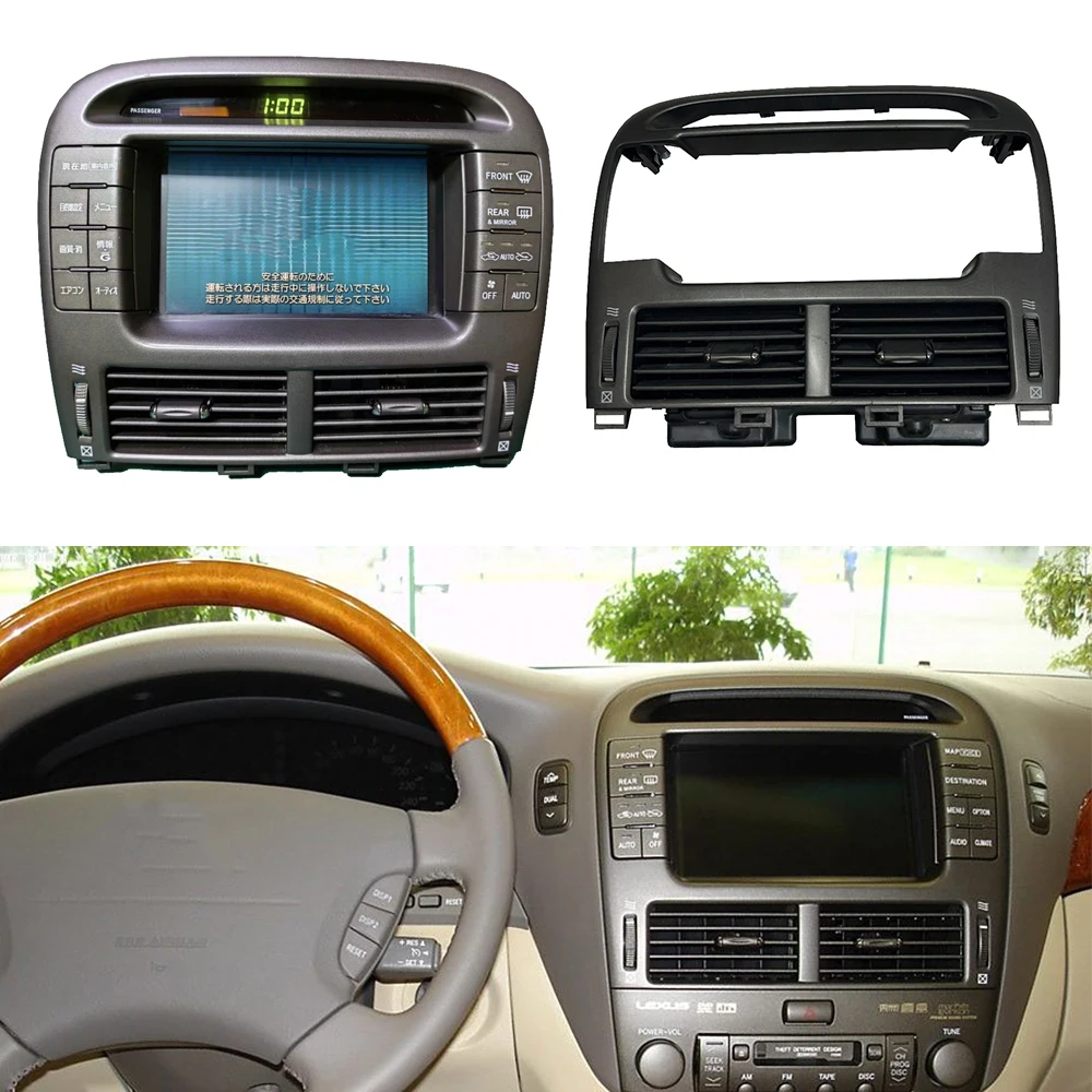 

OEM 90%-95% Original car radio For Lexus LS430 UCF430 Central Control Air Conditioner Outlet Vent with Motor Frame