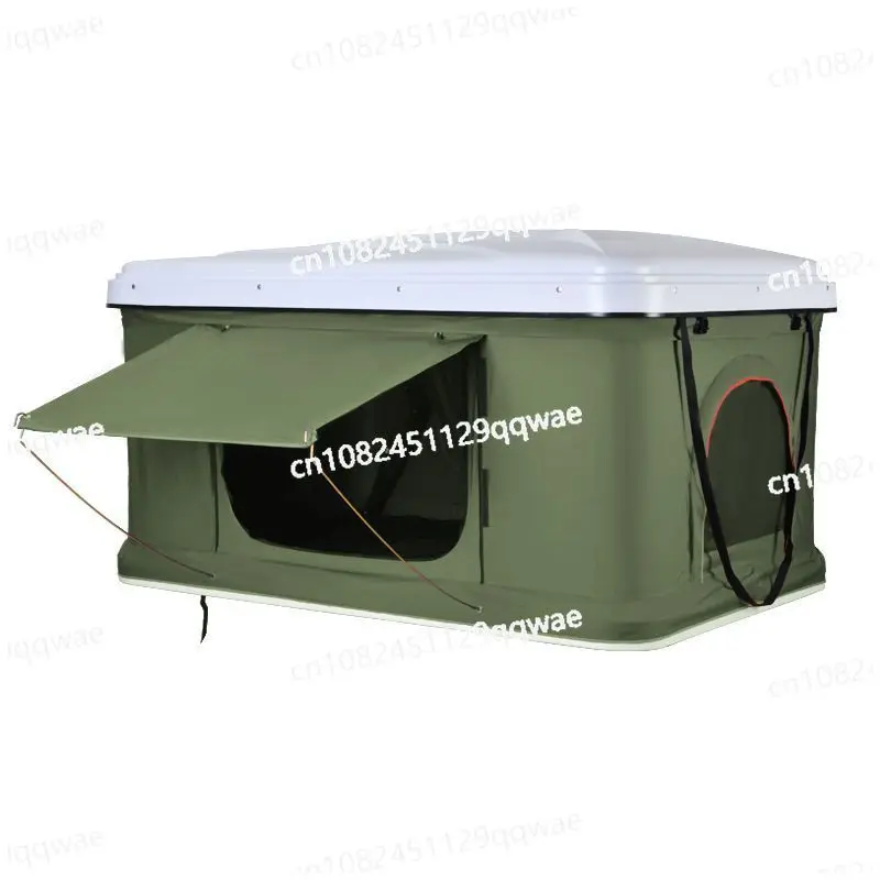 Customized Car roof tent fully automatic outdoor camping self-driving car anti-mosquito and rain-proof ABS hard-top tent