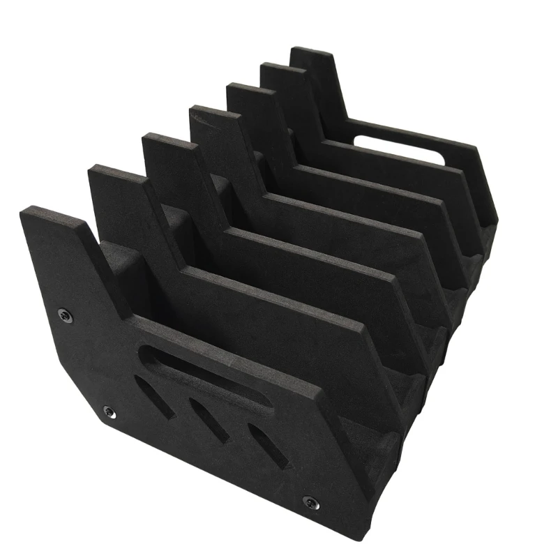 Handgun Display Stand 6 Slots EVA Foam Handgun Rack Accessories