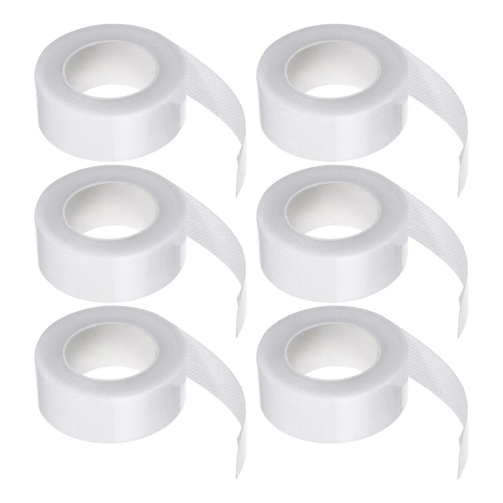 6 Rolls Disposable Shirt Neck Liner Self-Adhesive Collar Protector Sweat Tapes Sweat Absorption Pad Shirt Collar Neck For Travel