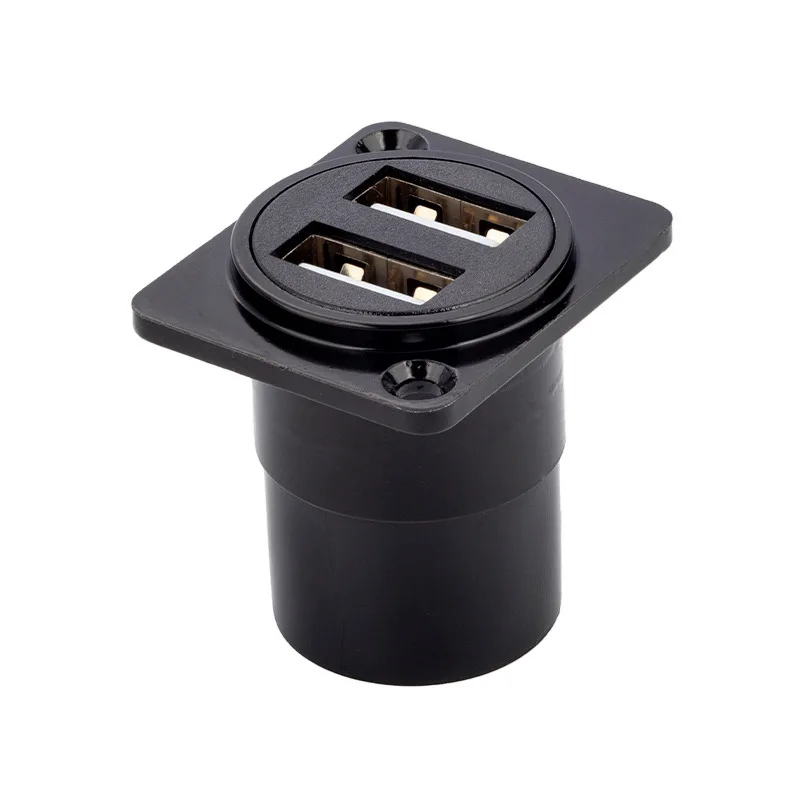 Dual-way D-type 2.0/3.0 Module Socket USB Data Installation and Connection Network Module