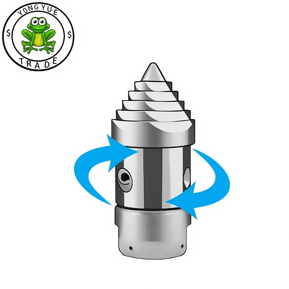 3/8 Inch Sewer Drainage Cleaning Nozzle 10L~35L Stainless Steel Nozzle Pressure Cleaning Machine Rotating Nozzle Cleaning Tool
