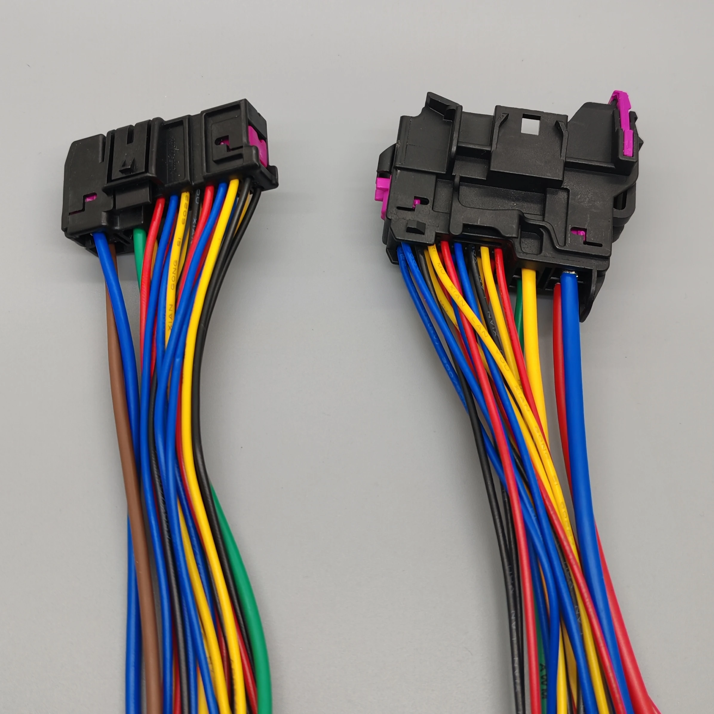 worldgolden 20 P Male Female Car Door Connector 8E0 972 702 8E0 972 701 terminals For VW Golf Jetta A4 A6L A3 A8 Q7 Q3 Q5