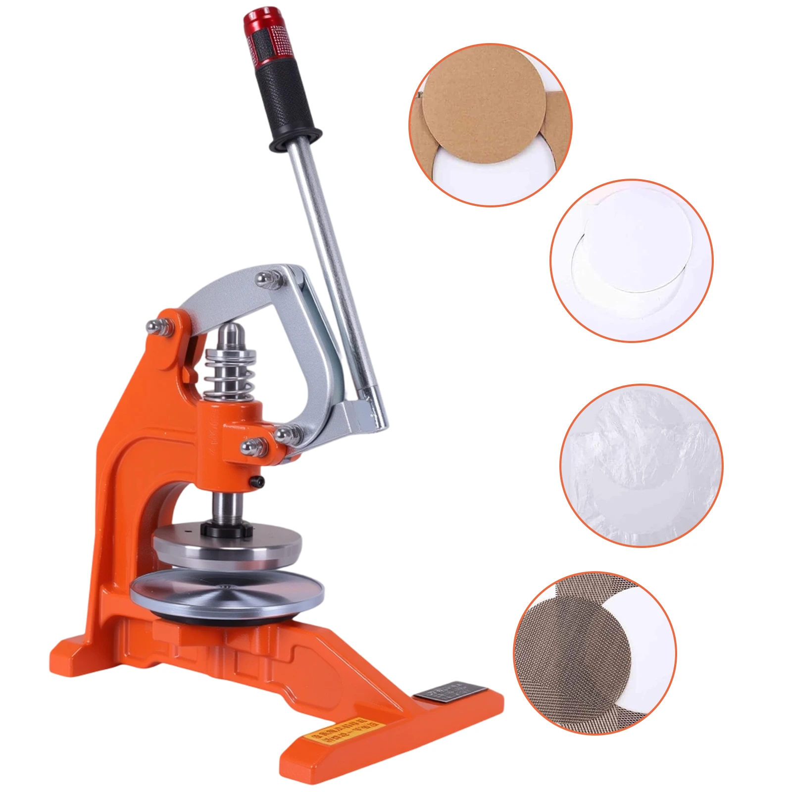 

Круглый пробоотборник 100 см² с ручным прессом, диаметр лезвия 112,84 мм, толщина реза 0-10 мм, для ковров и материалов