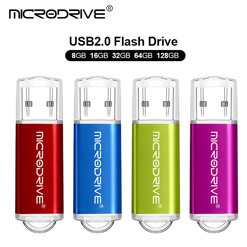 USB Flash Drive 128GB 64GB 32GB 16GB 8GB USB 2.0 Pen Drive Flash Memory Card U Stick High Speed Memoria Usb Pendrive